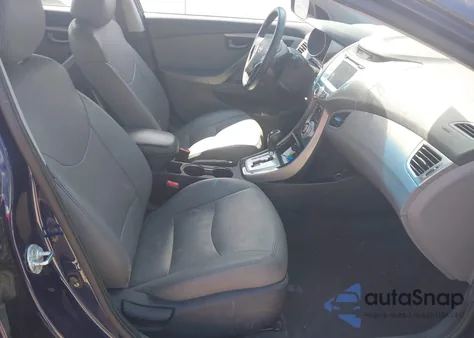 2012 Hyundai Elantra Limited из США, поврежденный, VIN 5NPDH4AE6CH099880